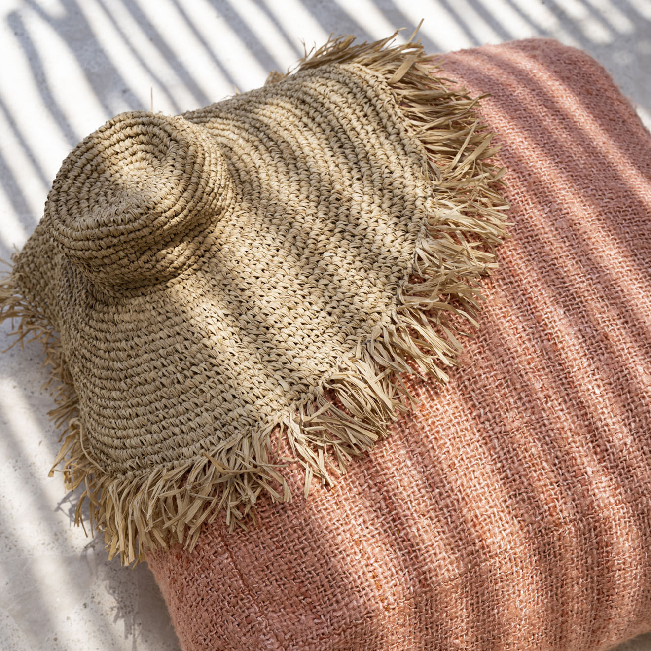 Bazar Bizar Chapeau Ocean naturel - 57x57x11 cm