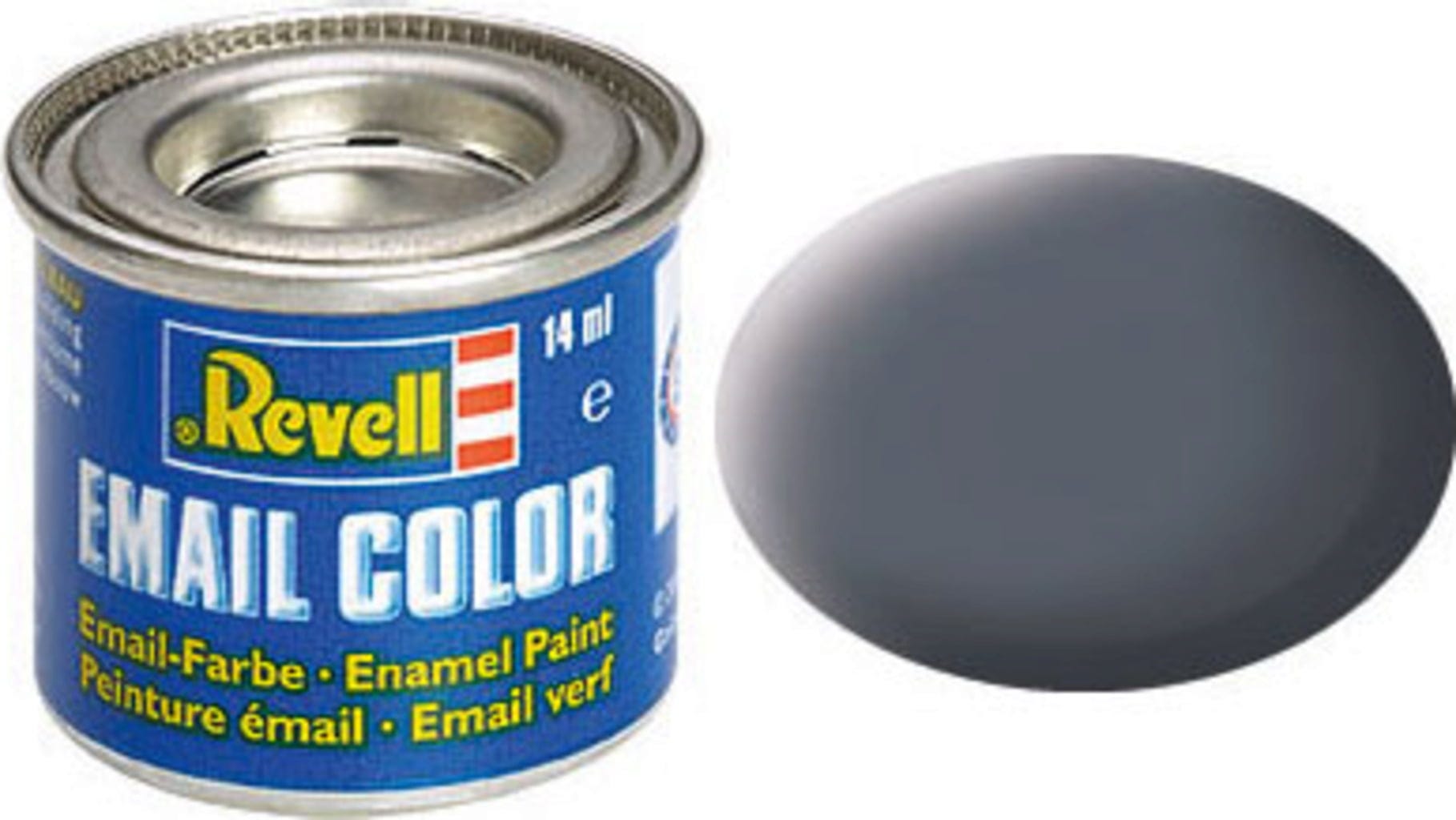 Revell  Email Color staubgrau, matt, 14 ml    Die beliebten Farben von Revell in 89 verschiedenen Farbtönen