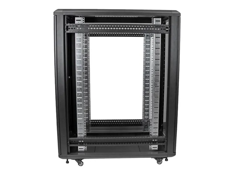 StarTech.com 22U Server Rack Cabinet with secure locking door - 4 Post Adjustable Depth (5.5