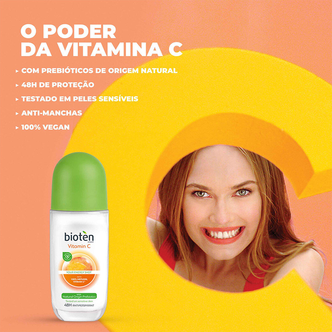 BIOTEN  Deo Roll On Vitamin C - 50ml