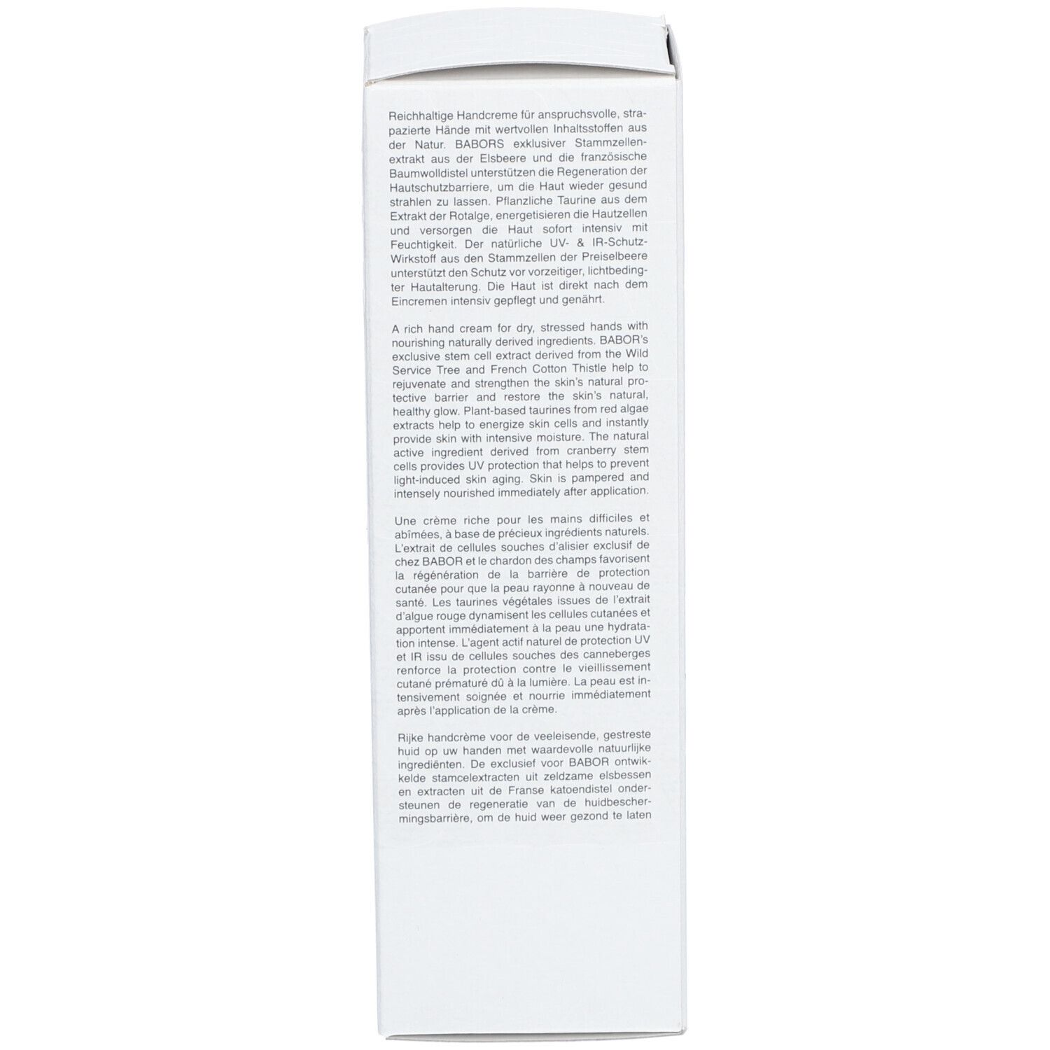 BABOR SPA Energizing Hand Cream rich