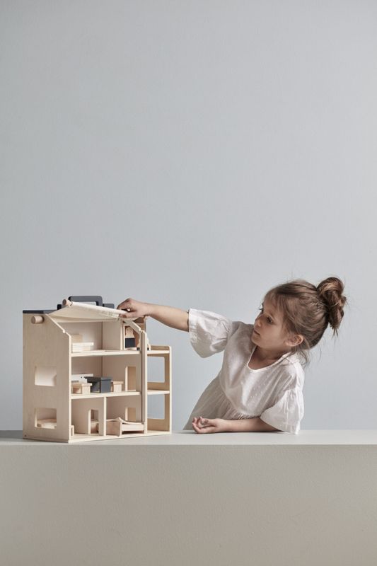 Kid's Concept Dukkehus med Møbler, AIDEN
