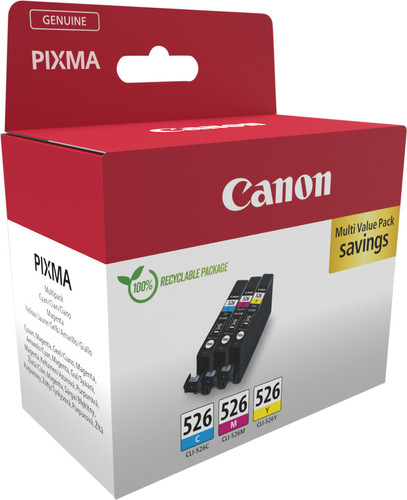 Canon CLI-526 Cartridges Combo Pack