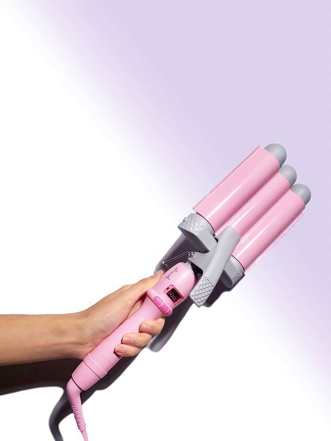 Mermade Hair Pro Waver Pink 32mm
