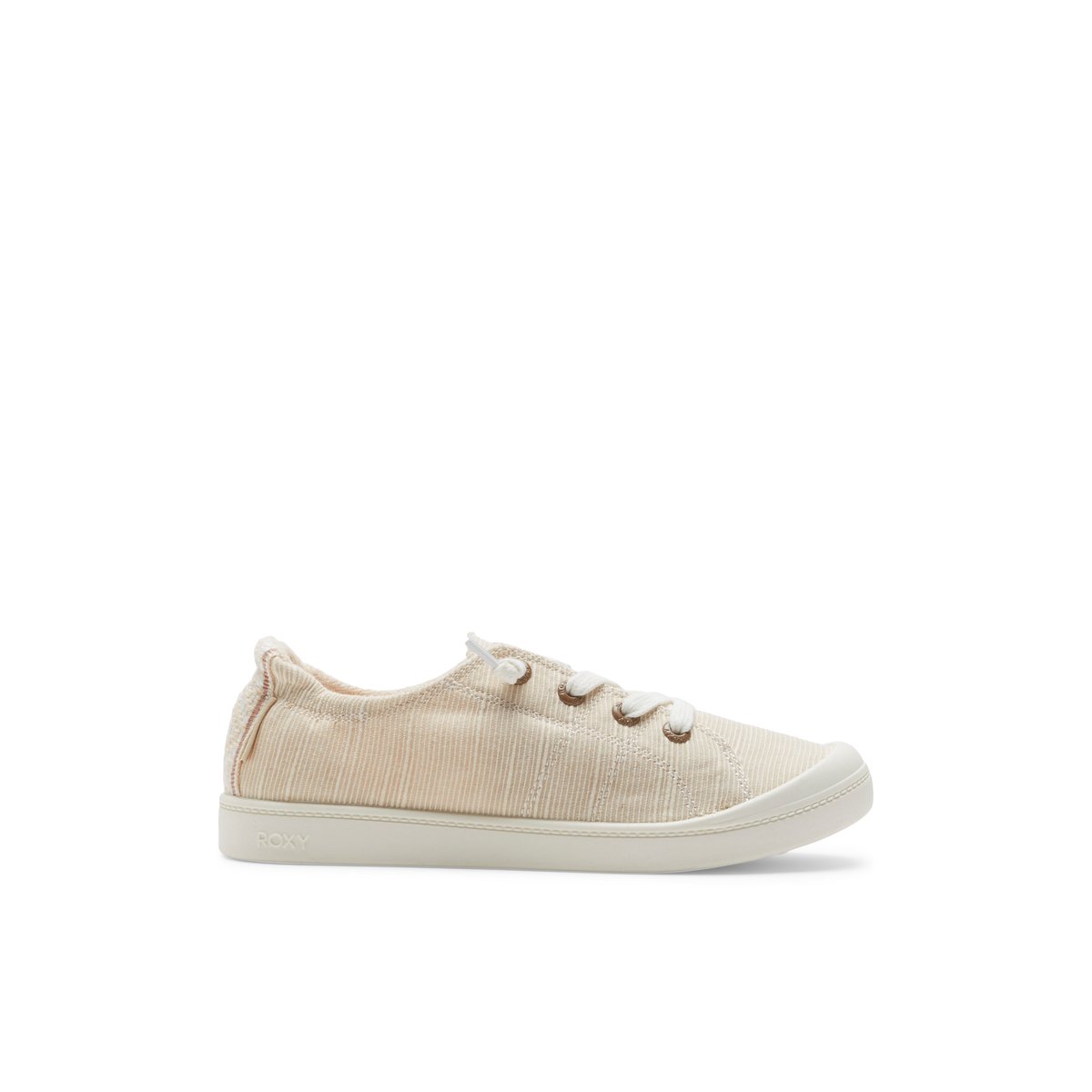 ROXY-Bayshore_pls-Baskets - Talon plat - Naturel