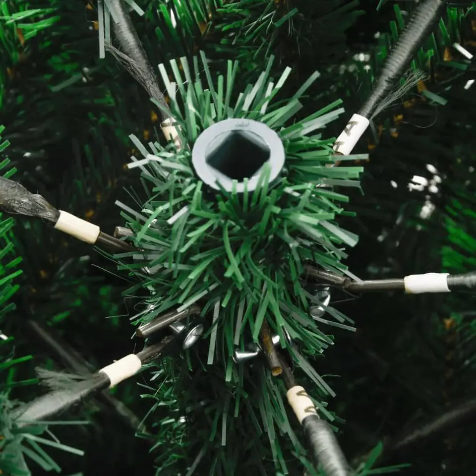 vidaXL - Gescharnierde Kunstkerstboom - Groen - 150 cm