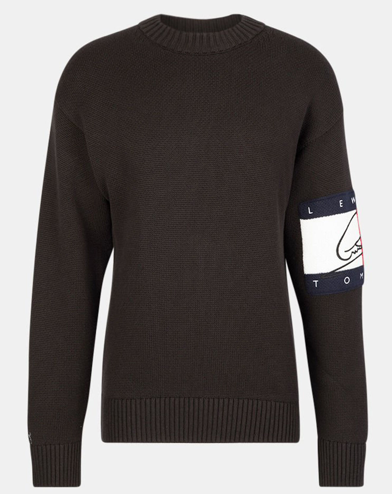Tommy Hilfiger Pull Signature Flag TH x Lewis Hamilton noir