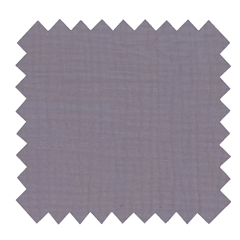 Tissu Coton Au Mètre Gaze Lilas