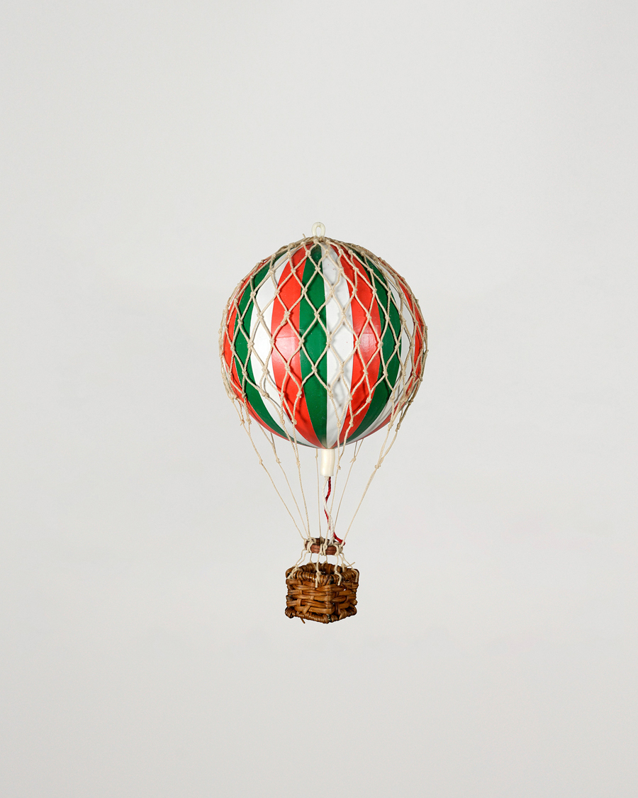 Authentic Models Floating In The Skies Balloon Green/Red/White