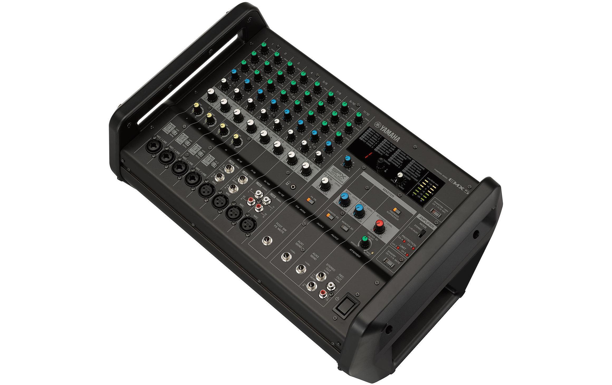 Mischpult EMX 5<br>12-Kanal-Powermixer mit umfangreichen Effekten und Funktionen