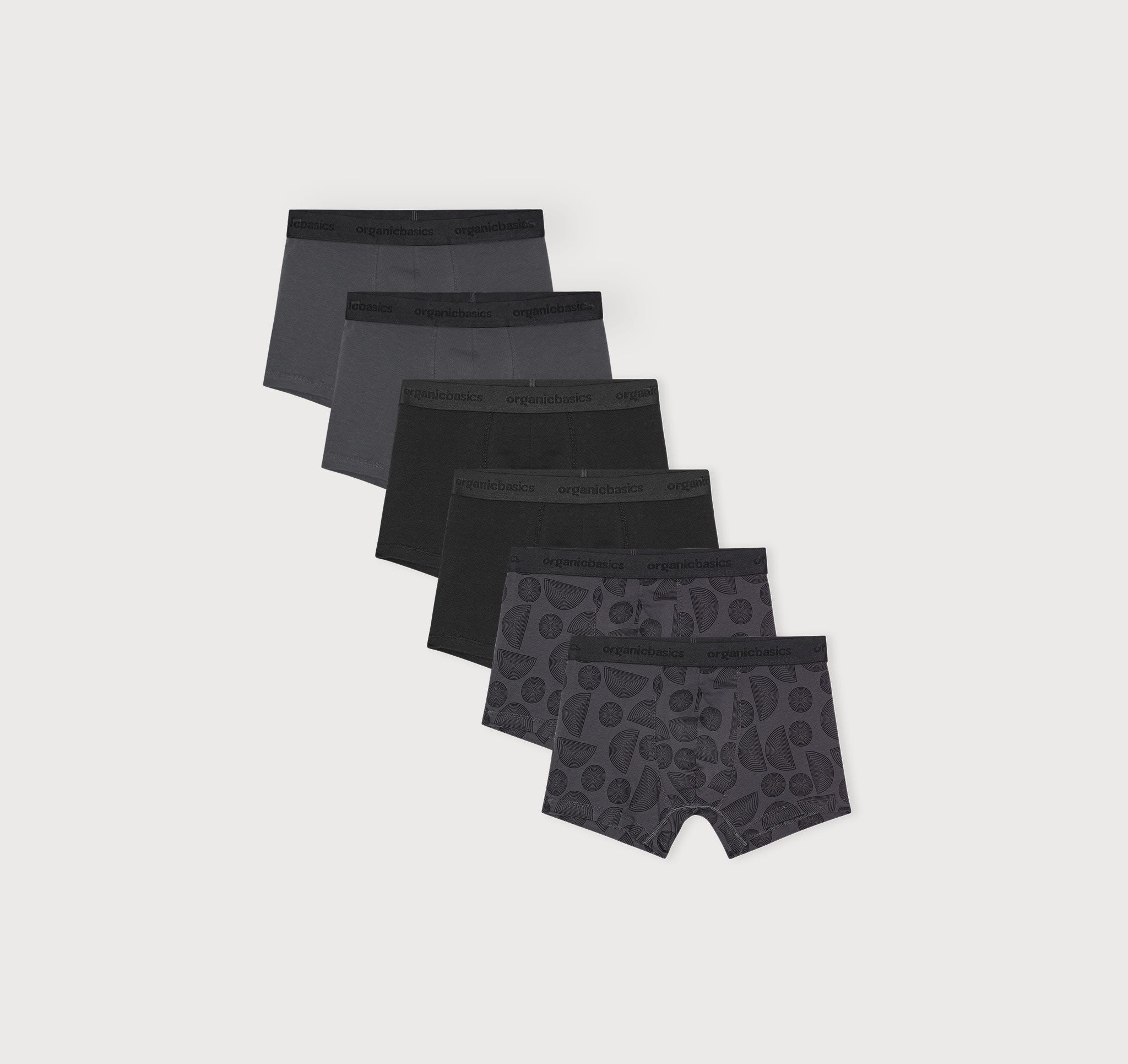 ORGANIC COTTON<br>Core Trunks 6-Pack