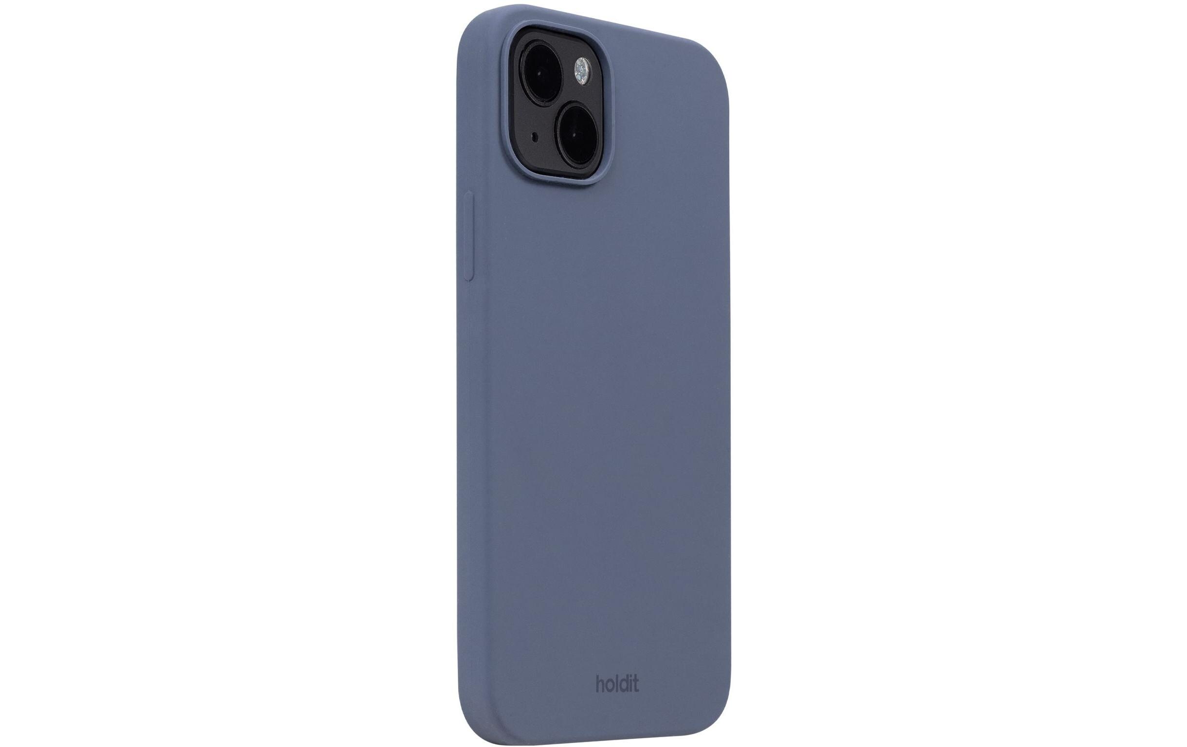Back Cover Silicone iPhone 15 Plus BlauModerne Handyhülle aus ultradünnem und griffigem Silikon für das Apple iPhone 15 Plus