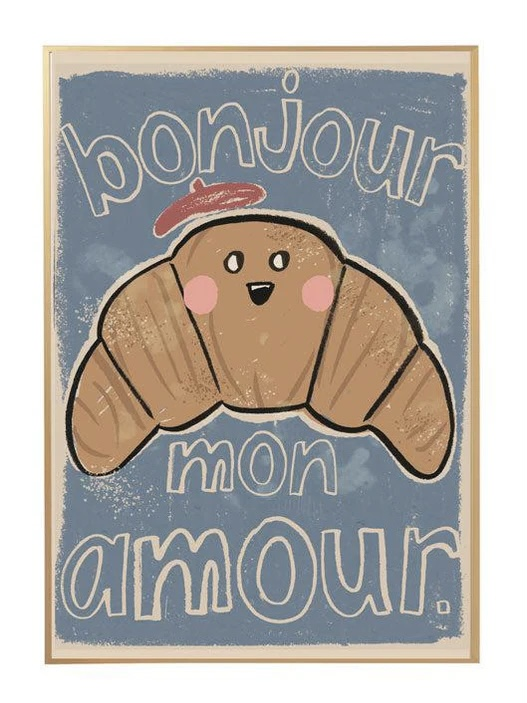 Poster Croissant