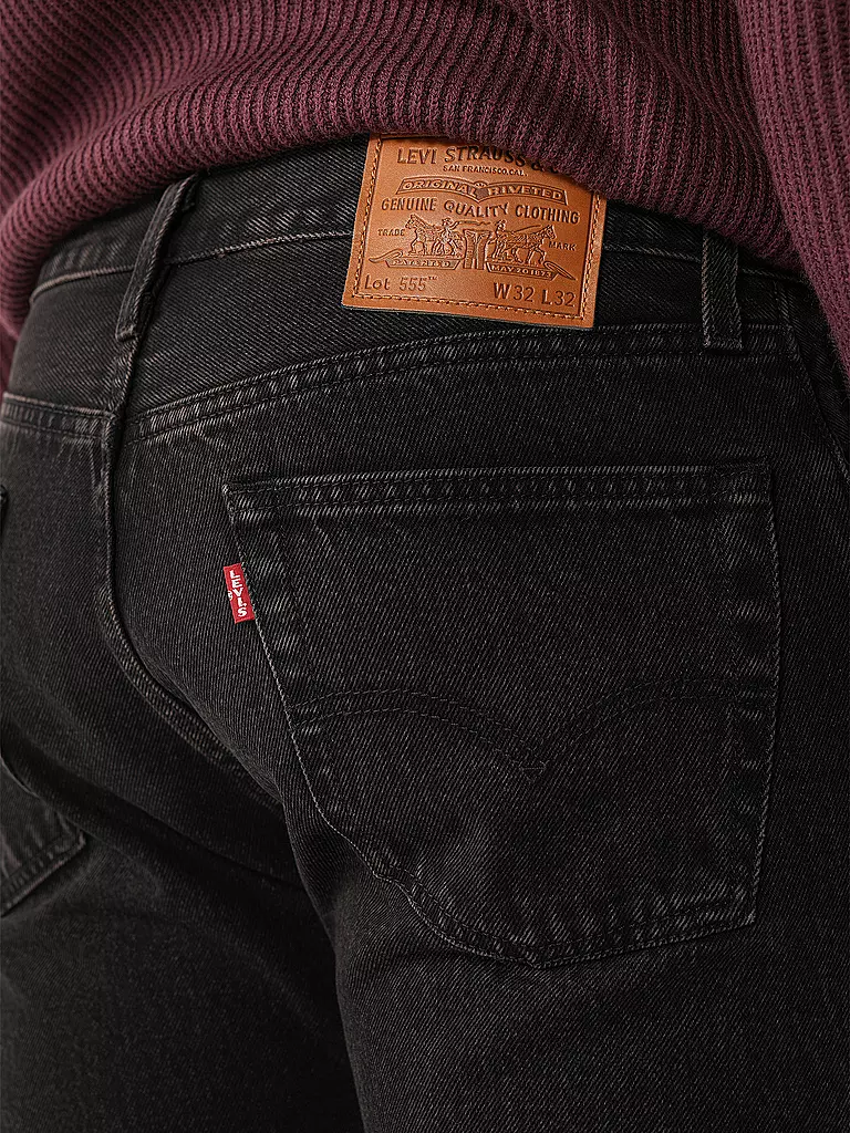 LEVI'S® Jeans Relaxed Straight 555™ schwarz