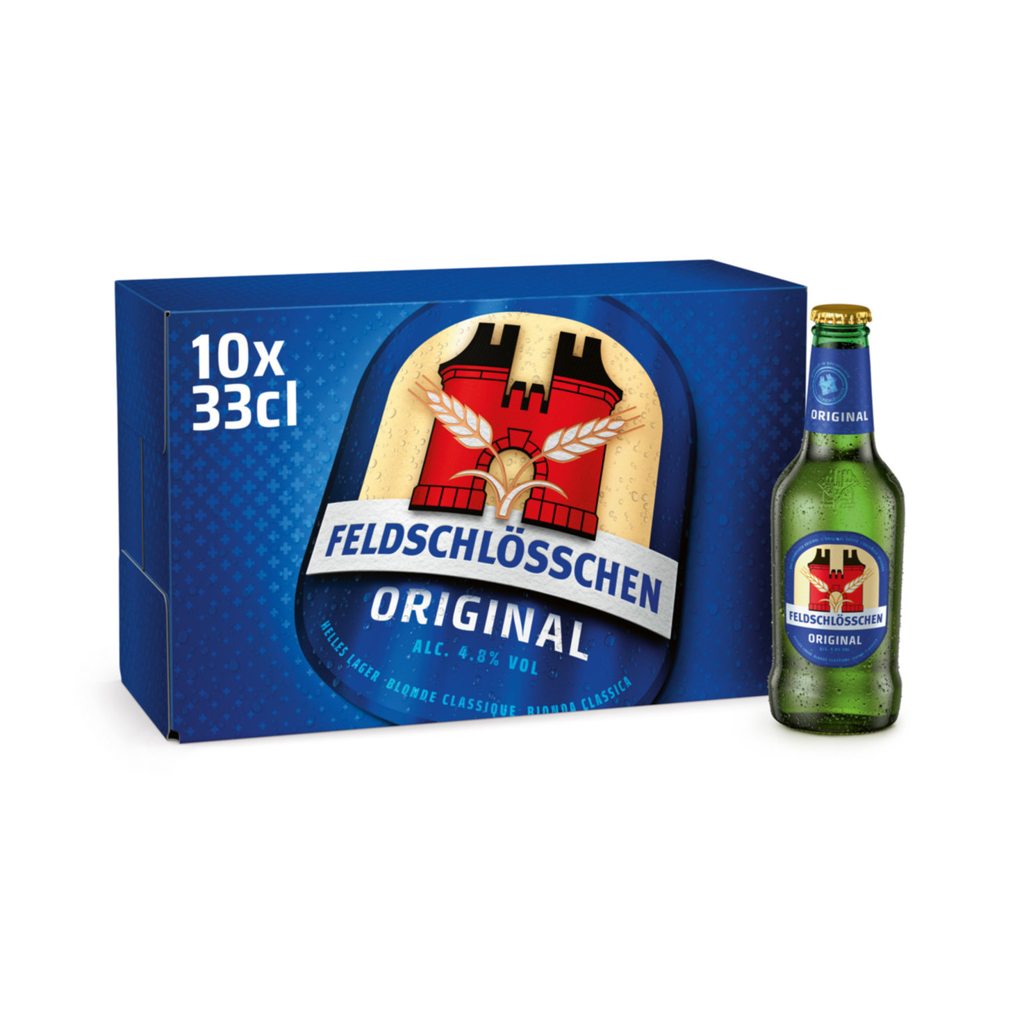 Feldschlösschen Original Lager Bier 10x33cl -330cl