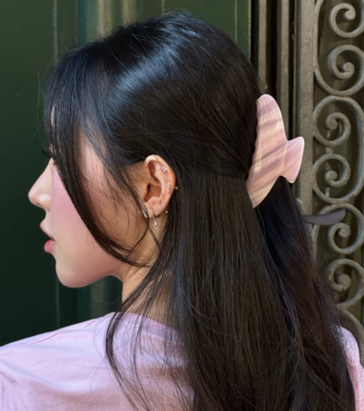 Miin Cosmetics - Presilha de Cabelo - Pink