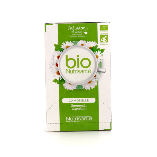 Infusion Camomille Bio Nutrisanté - Sommeil et digestion