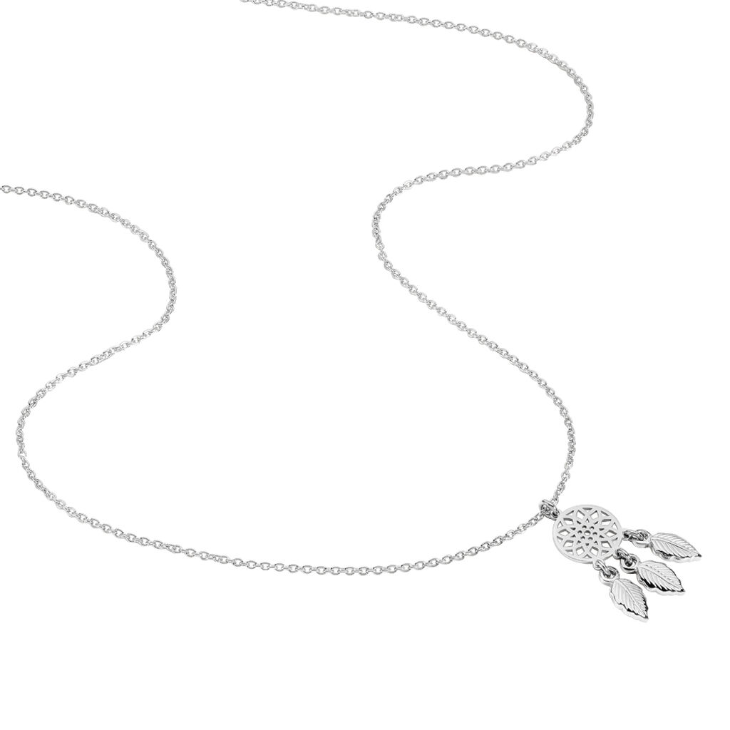 Collier Ida Argent Blanc