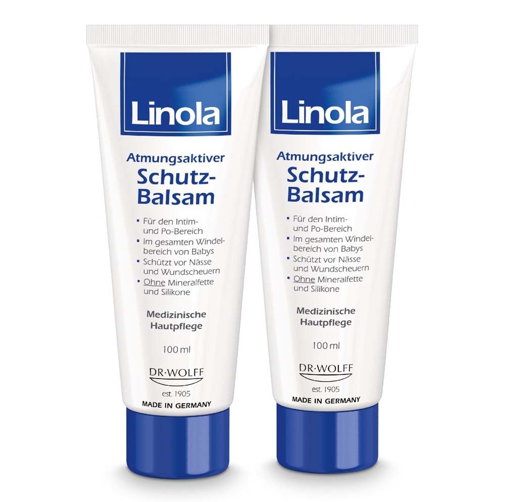 Linola Schutz-Balsam - Wundschutzcreme bei Hautwolf oder gereizter Haut