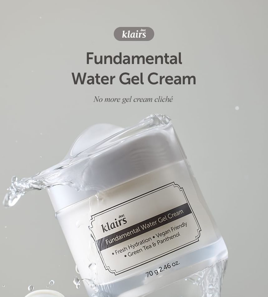 Beste Klairs - Fundamentele Water Gel Crème
