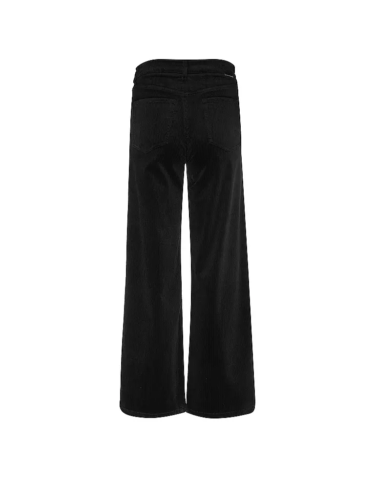 MARC O' POLO DENIM Jeans Wide Leg TOMMA schwarz