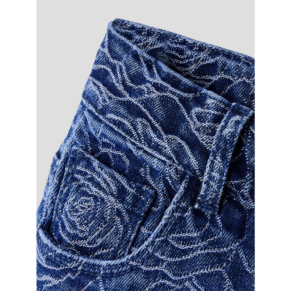 Køb Name It Dark Blue Denim Nmfbella Mom Jeans 5005-Qj O