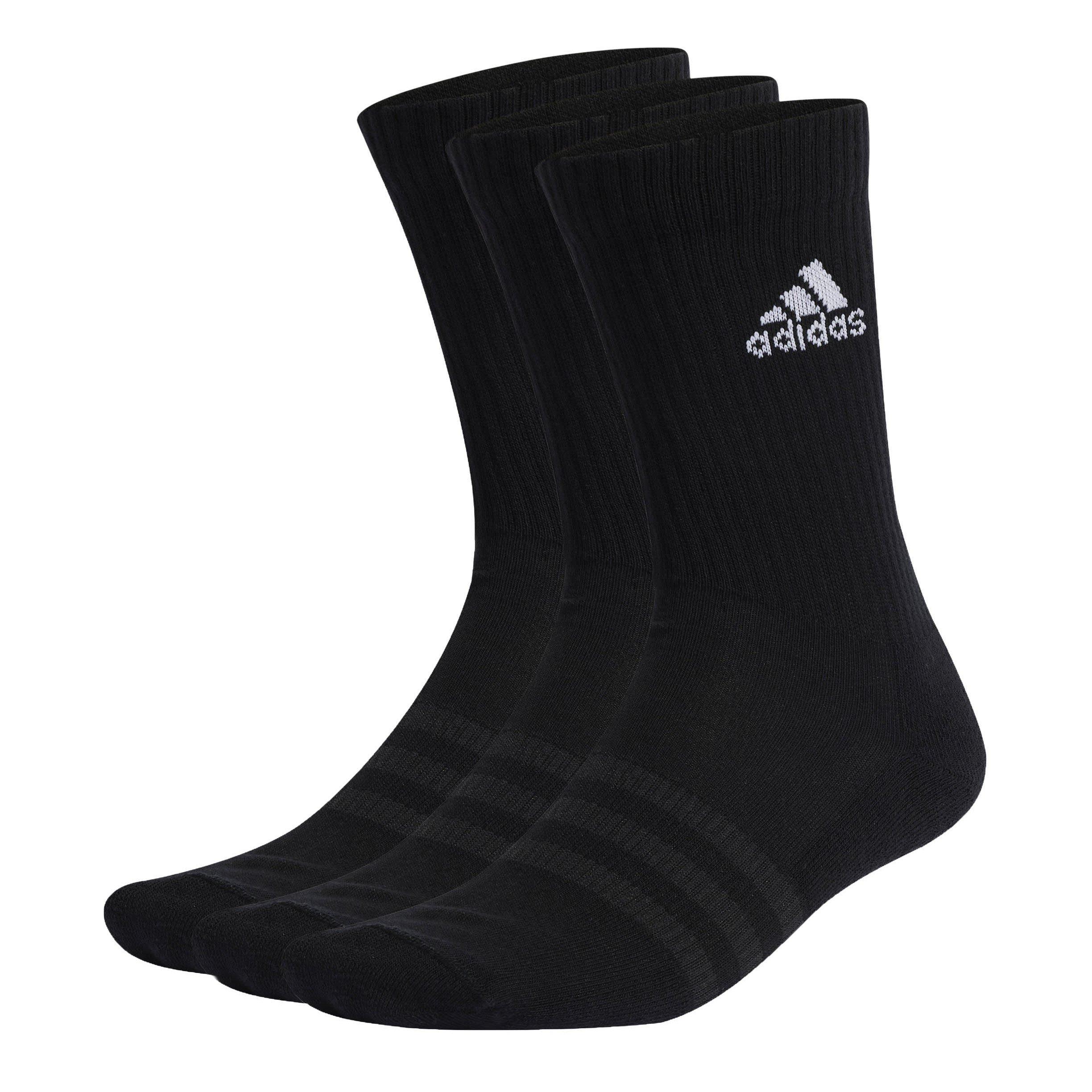 adidas Cushioned Crew Socks 3 Pairs Juniors
