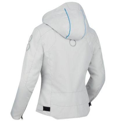 Blouson Bering LADY WARWICK - Gris / Bleu