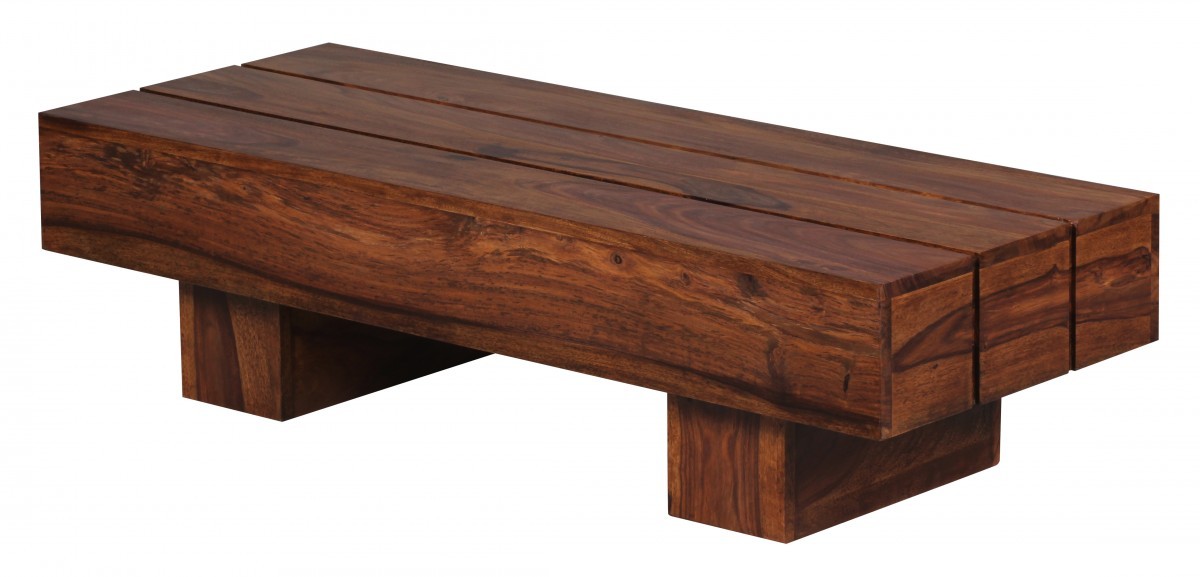 Couchtisch - Sheesham massiv gebeizt - 120 cm