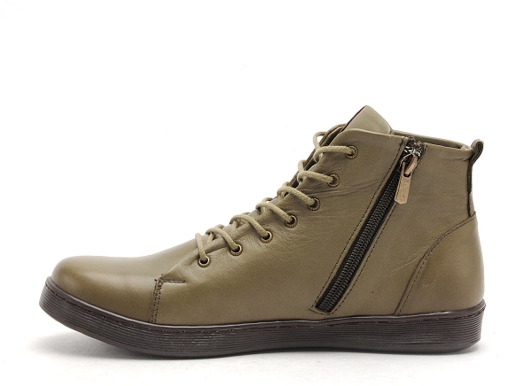 Andrea conti boots bottine plates femme 0342804 kaki
