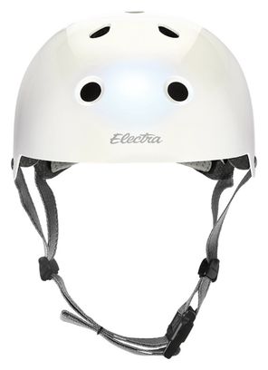 Casque Electra Lux Solid Blanc nacré