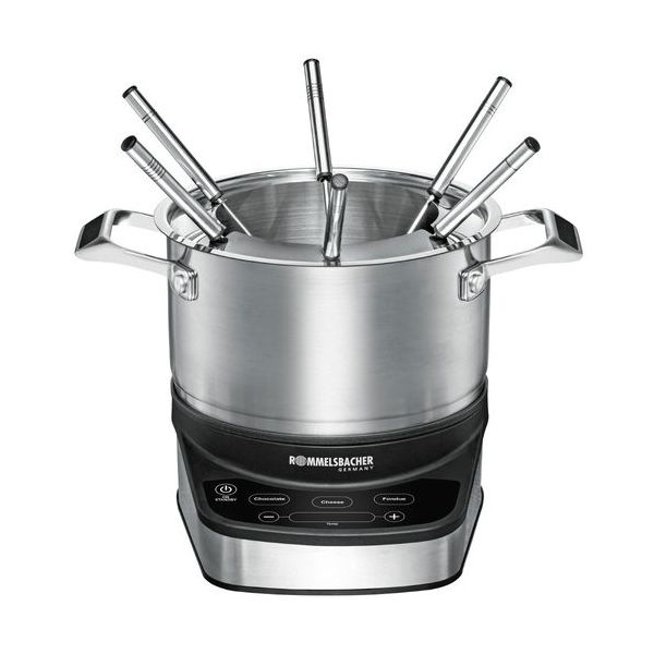 Rommelsbacher Fondue Set F1200 inox/black 1.200W