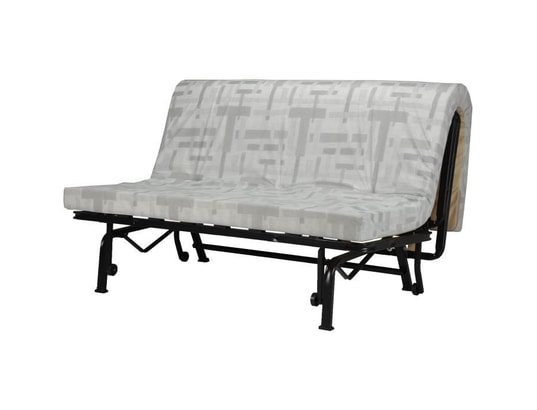 GRUHIER - Banquette bz - tissu anthracite - l143 x p97 x h89cm - joe