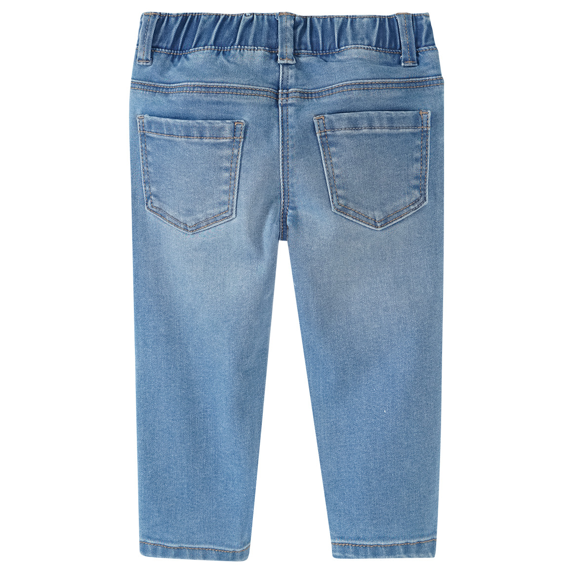 Topomini Baby Jeans mit Elastikbund hellblau