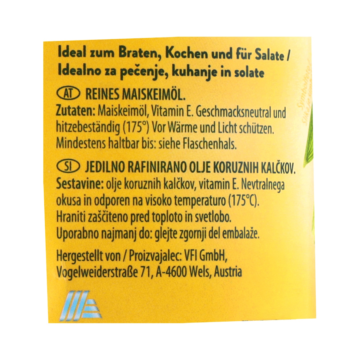 BELLASAN Maiskeimöl 1 l
