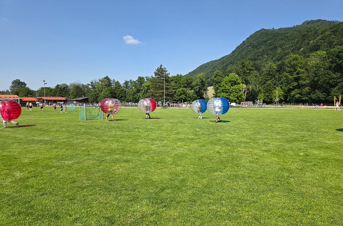 Bubble Soccer Aschau im Chiemgau