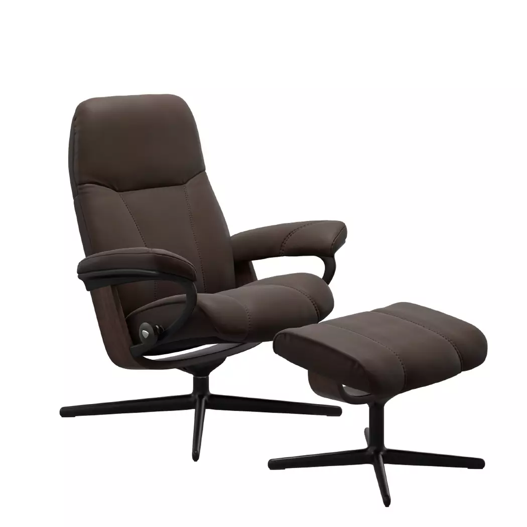 Sessel mit Hocker Consul Cross