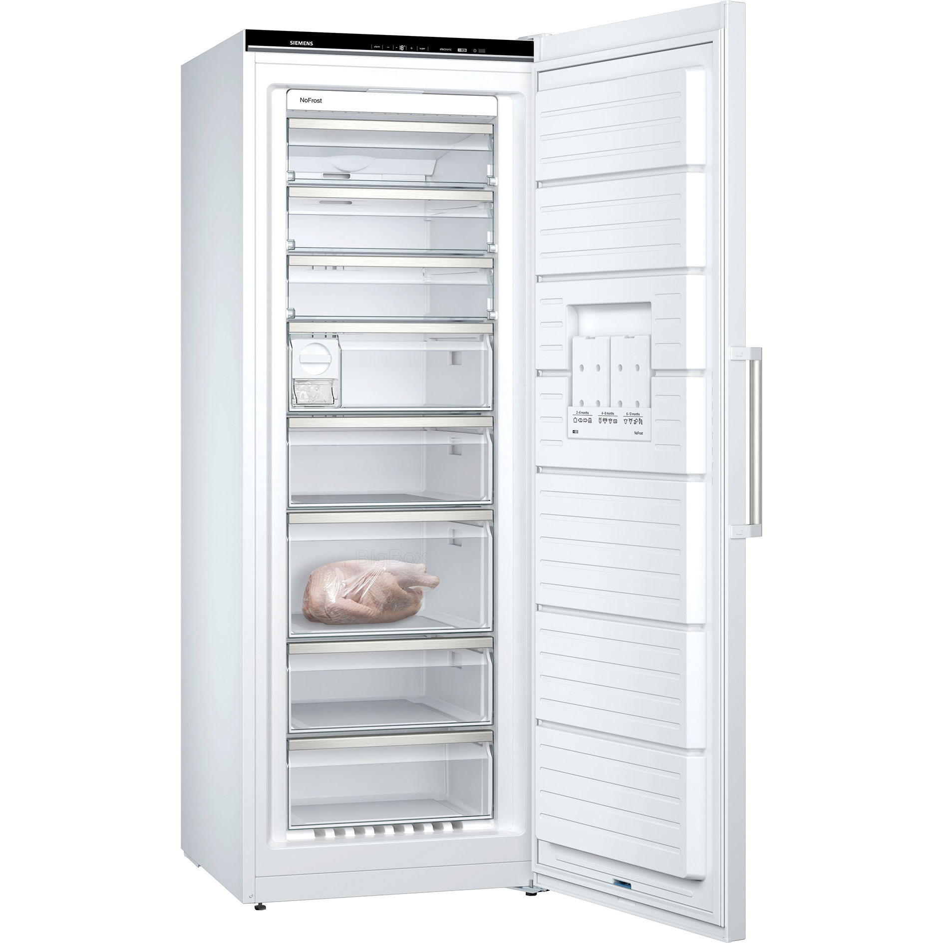 SIEMENS Gefrierschrank GS58NAWCV - weiß - C