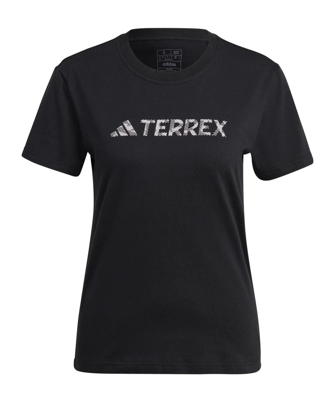 adidas Terrex Classic Logo Tee Black