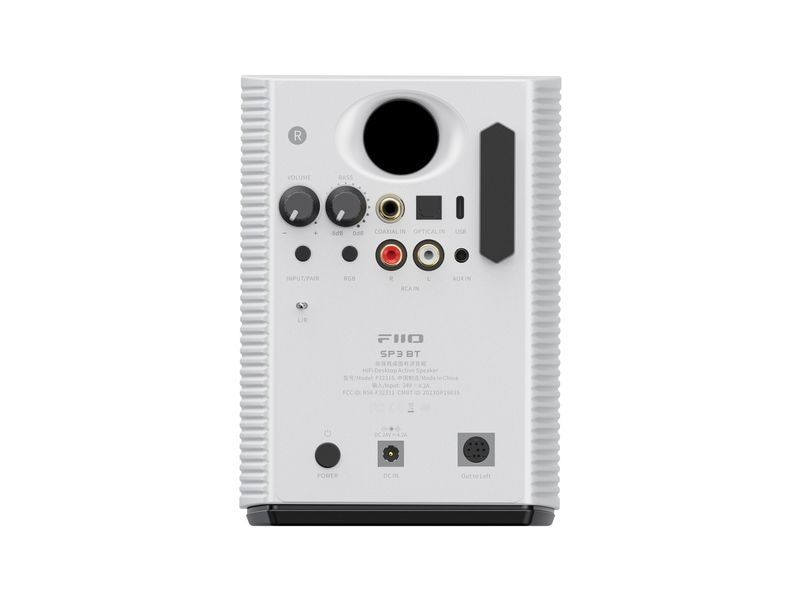 FiiO Regallautsprecher Paar SP3 BT Weiss Aktives Lautsprecherpaar mit Bluetooth