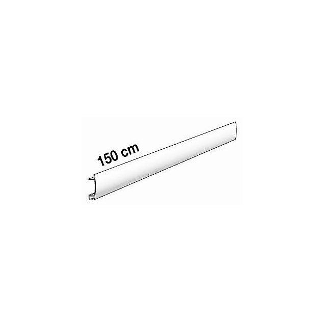 Cimaise déco blanc L.1,5m Le Crochet X