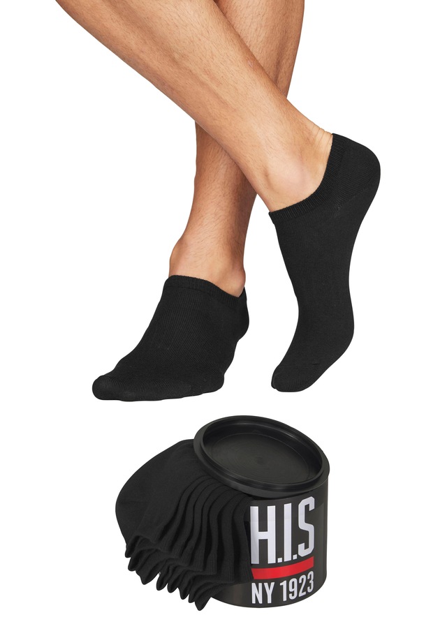 H.I.S Sneakersocken Dose, 8 Stk. tlg. in der Geschenkdose