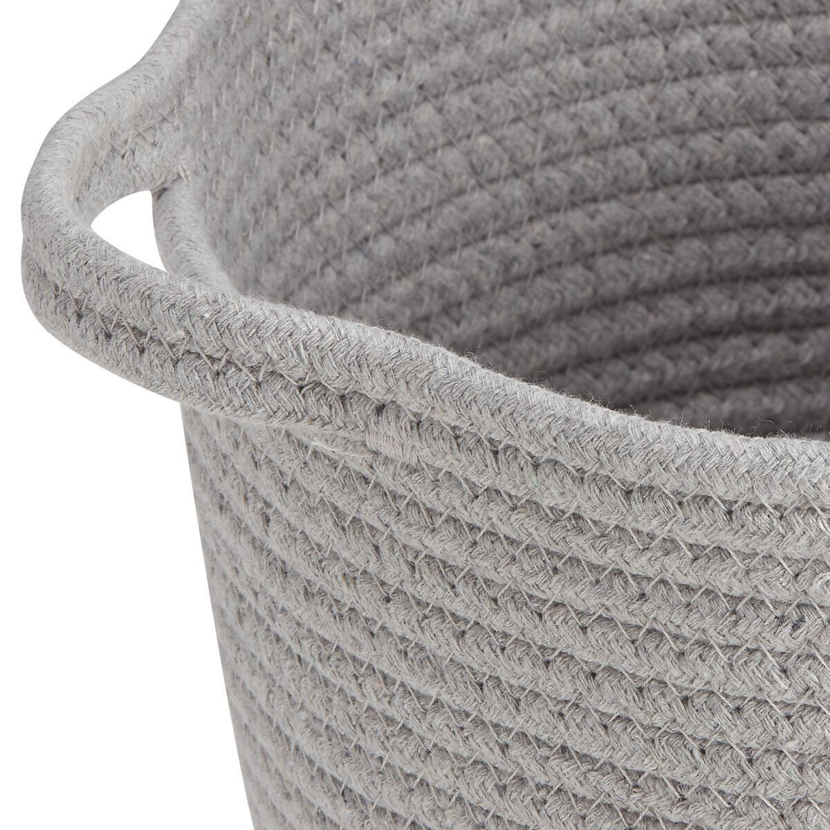 CLEA Korb grau D25xH20cm - Grau / H: 20.0 cm
