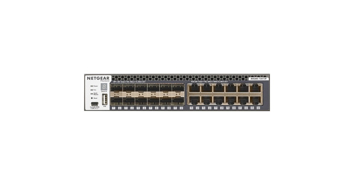 NetgearProSAFE M4300-12X12F (XSM4324S) switch