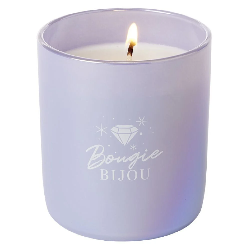 Bougie bijou collier doré senteur air marin 36h