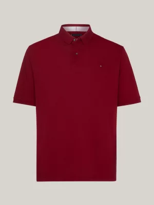 Polo Plus 1985 Collection com Bordado de Bandeira e Corte Regular
