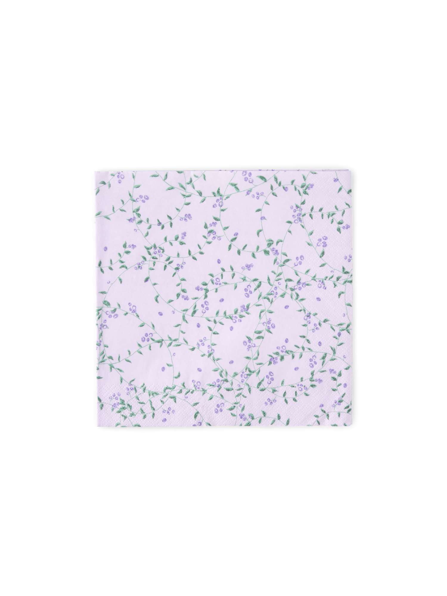 Servietter 33 x 33 cm | Papir. 33 x 33 cm. 20 stk. | Lilac, Green