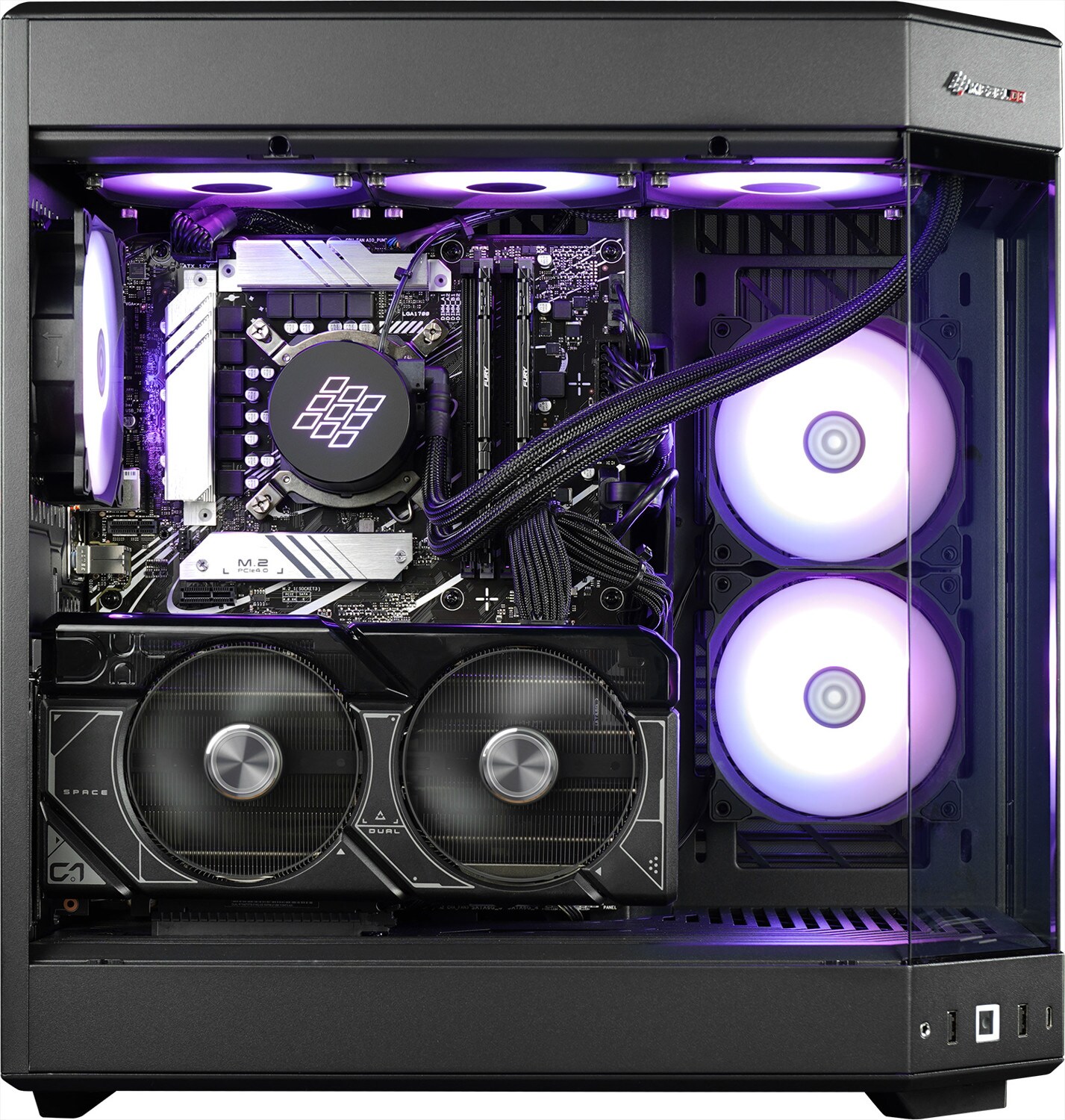 Gaming PC Poseidon 13 Intel Core i7-13700KF, 32GB DDR5, NVIDIA RTX 4070 12 GB, 1TB SSD, Windows 11