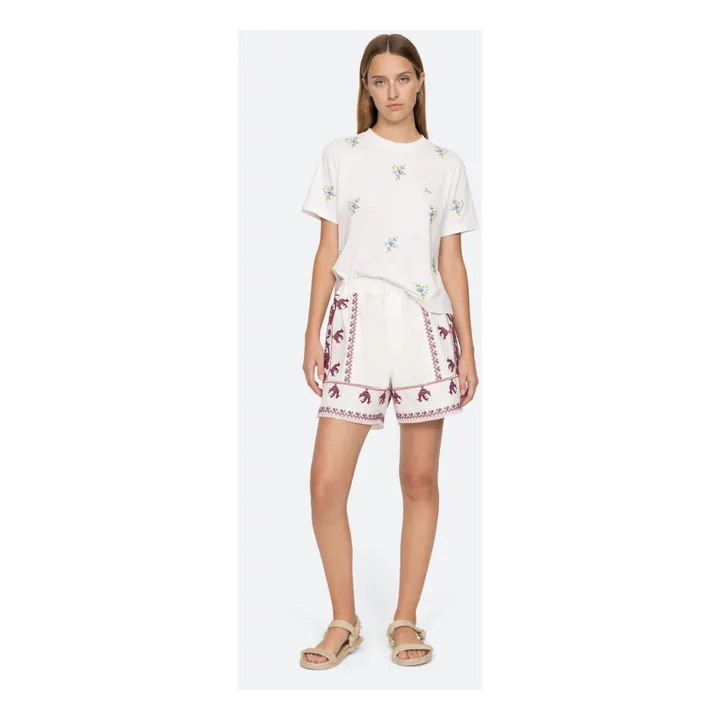 Sea NY Short Brodé Beena | Blanc