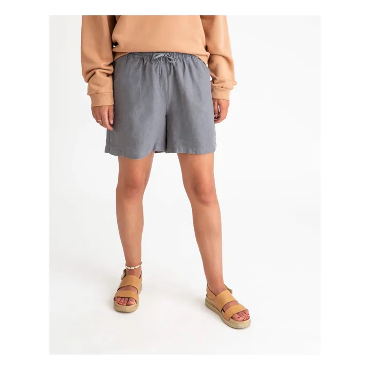 Matona Short Lin | Gris bleuté
